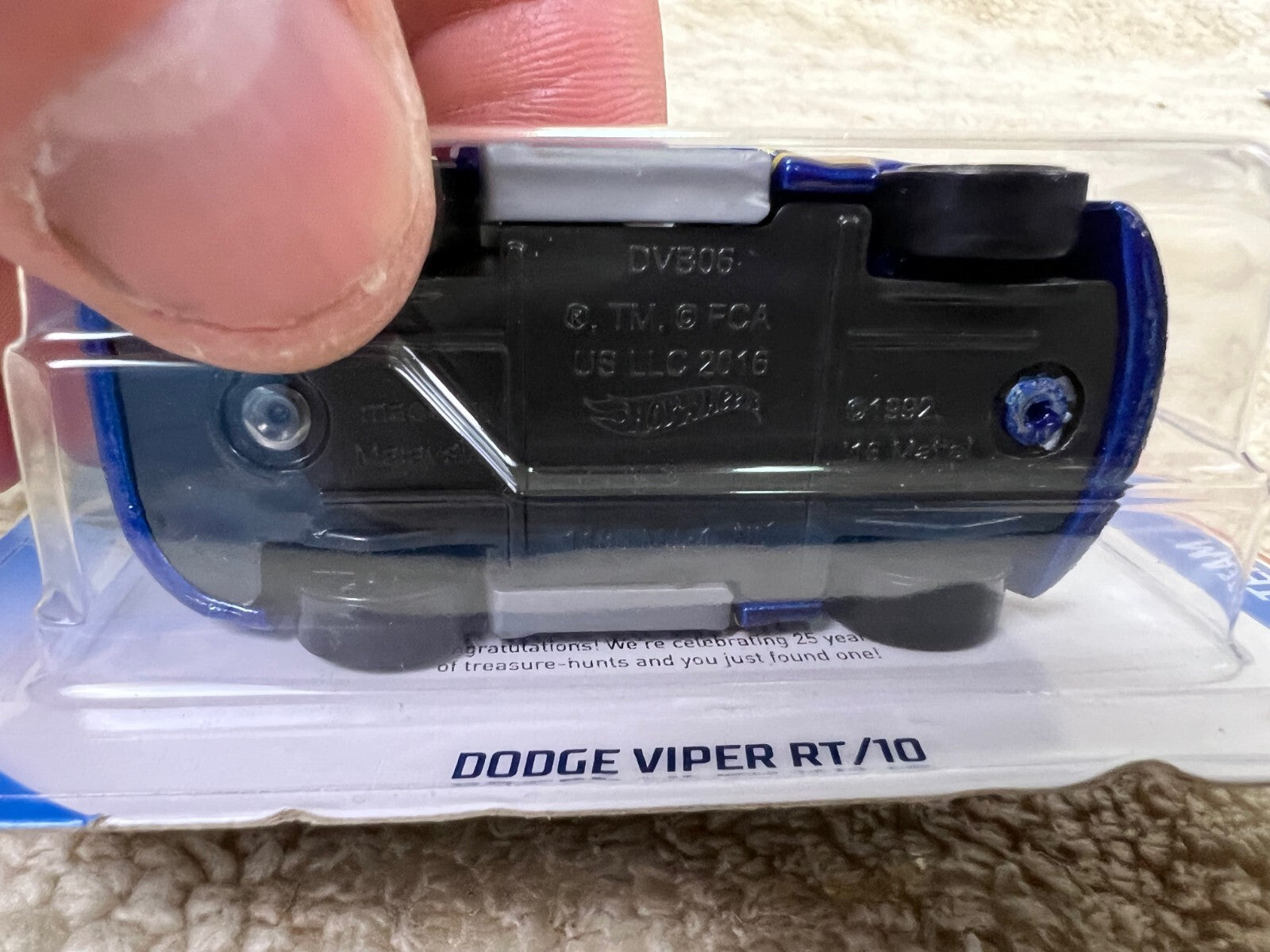 🔥🔥🔥🔥Hot Wheels Treasure Hunt Dodge Viper RT/10 HW Race Team HW05🔥🔥🔥🔥