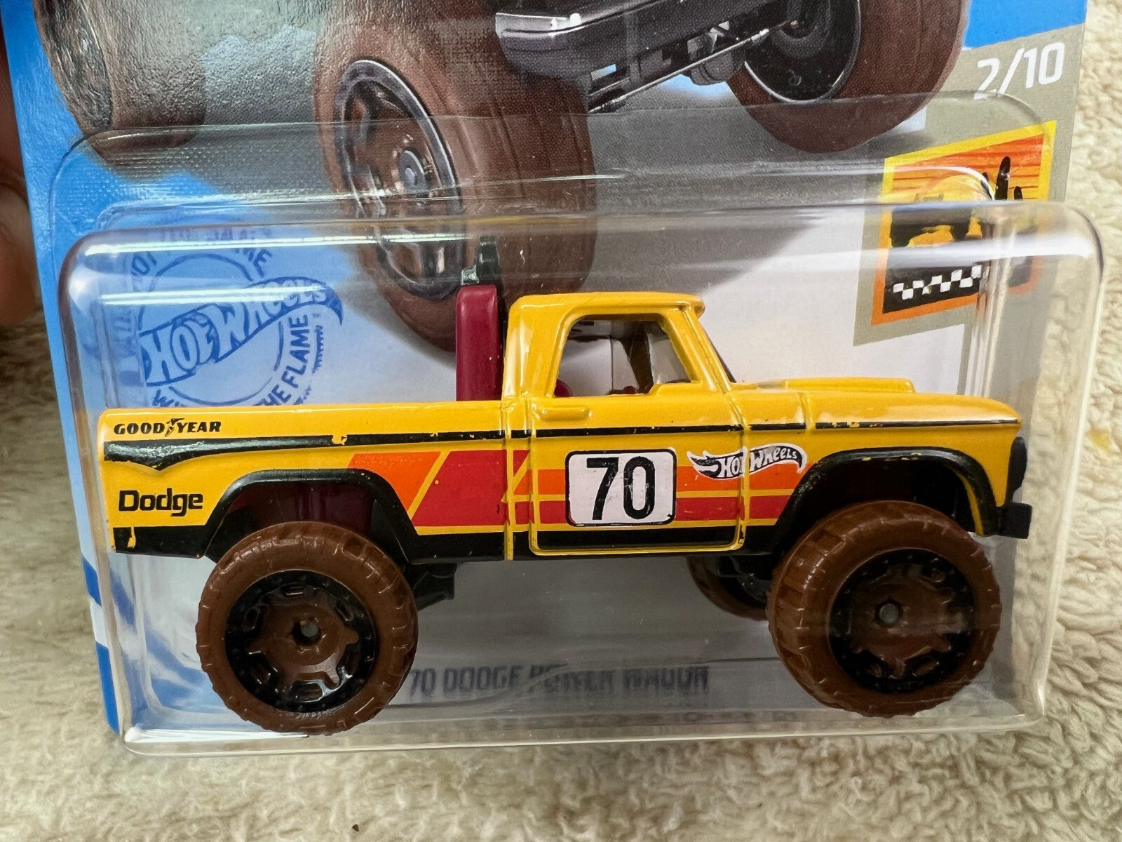 🇺🇸🇺🇸Hot Wheels '70 Dodge Power Wagon Yellow Baja Blazers HW18🇺🇸🇺🇸