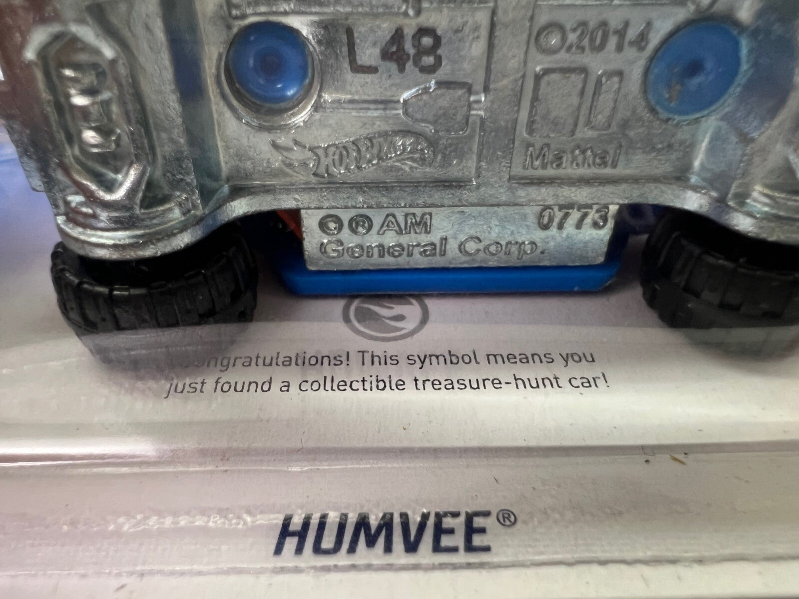 🇺🇸🇺🇸🇺🇸Hotwheels Treasure Hunt Humvee Blue Baja Blazers HW06🇺🇸🇺🇸🇺🇸