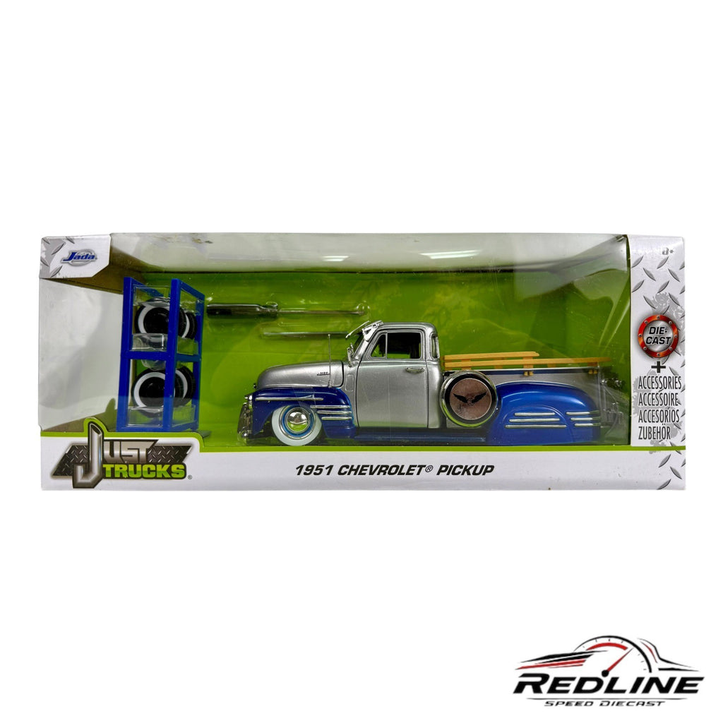 🇺🇸🇺🇸Jada Just Trucks 1953 Chevrolet Pickup Grey 1:24 D1🇺🇸🇺🇸