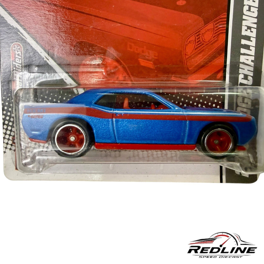 🇺🇸Hot Wheels Garage 2008 Dodge Challenger SRT8 Blue H30🇺🇸