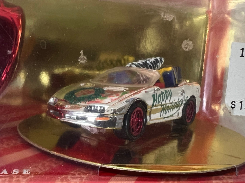 🎄🎄🎄Hot Wheels 1995 Holiday Premiere SILVER Camaro Convertible Christmas🎄🎄🎄