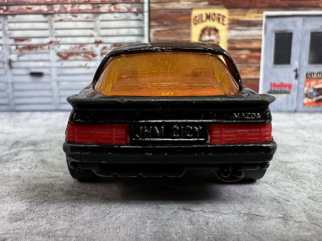 🔥🔥🔥Matchbox Lesney Superfast Mazda RX-7 Black & Gold Macau 1979 C9🔥🔥🔥