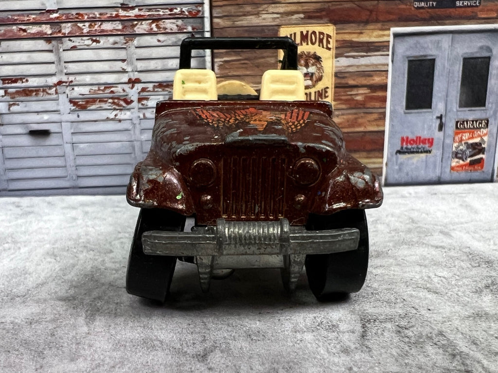 🔥🔥🔥Hot Wheels Jeep CJ-7  No 3259 1981 Hong Kong C12🔥🔥🔥