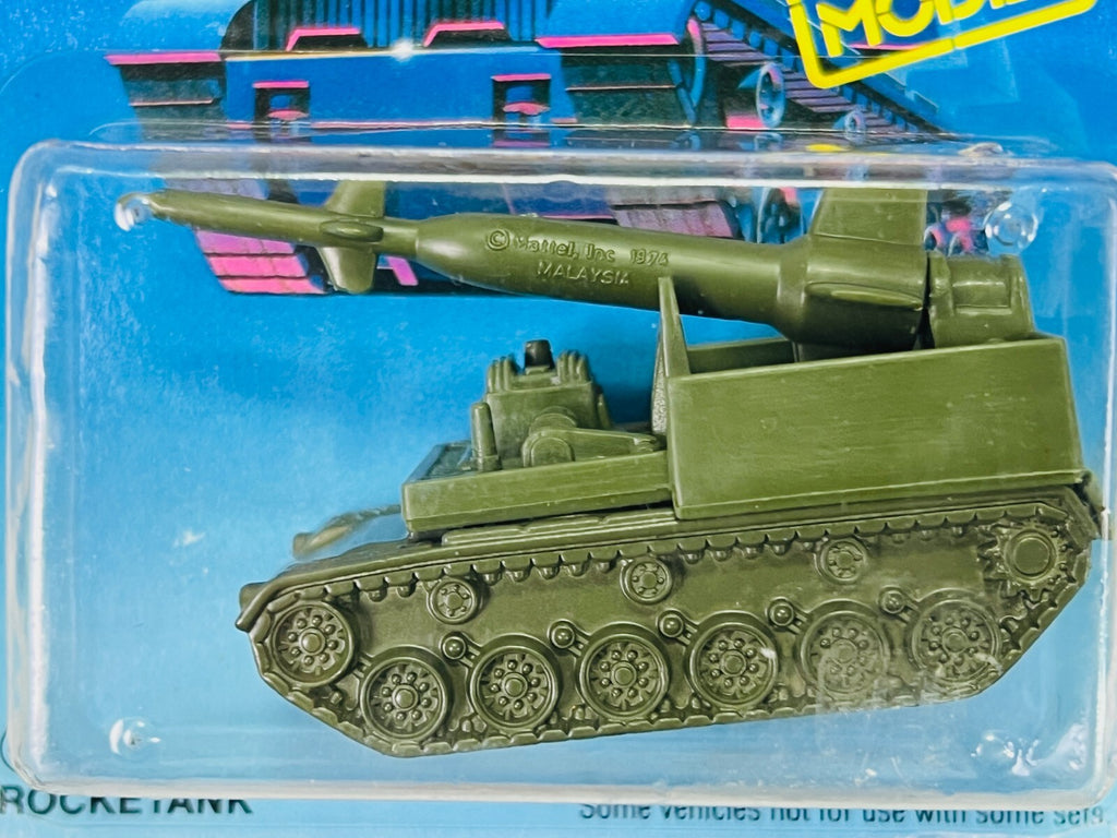 🔥🔥🔥Hot Wheels Action Command Rocket Tank Green H11🔥🔥🔥