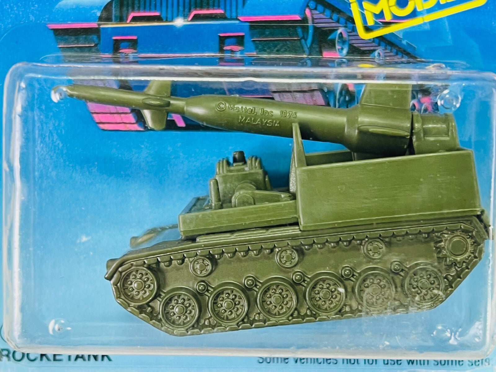 🔥🔥🔥Hot Wheels Action Command Rocket Tank Green H11🔥🔥🔥