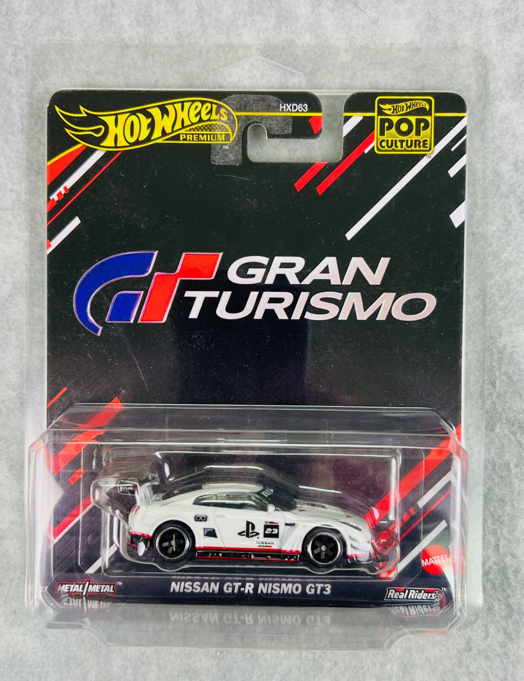🎌🎌Hot Wheels Premium Nissan GTR Nismo GT3 Gran Turismo Pop Culture H32🎌🎌