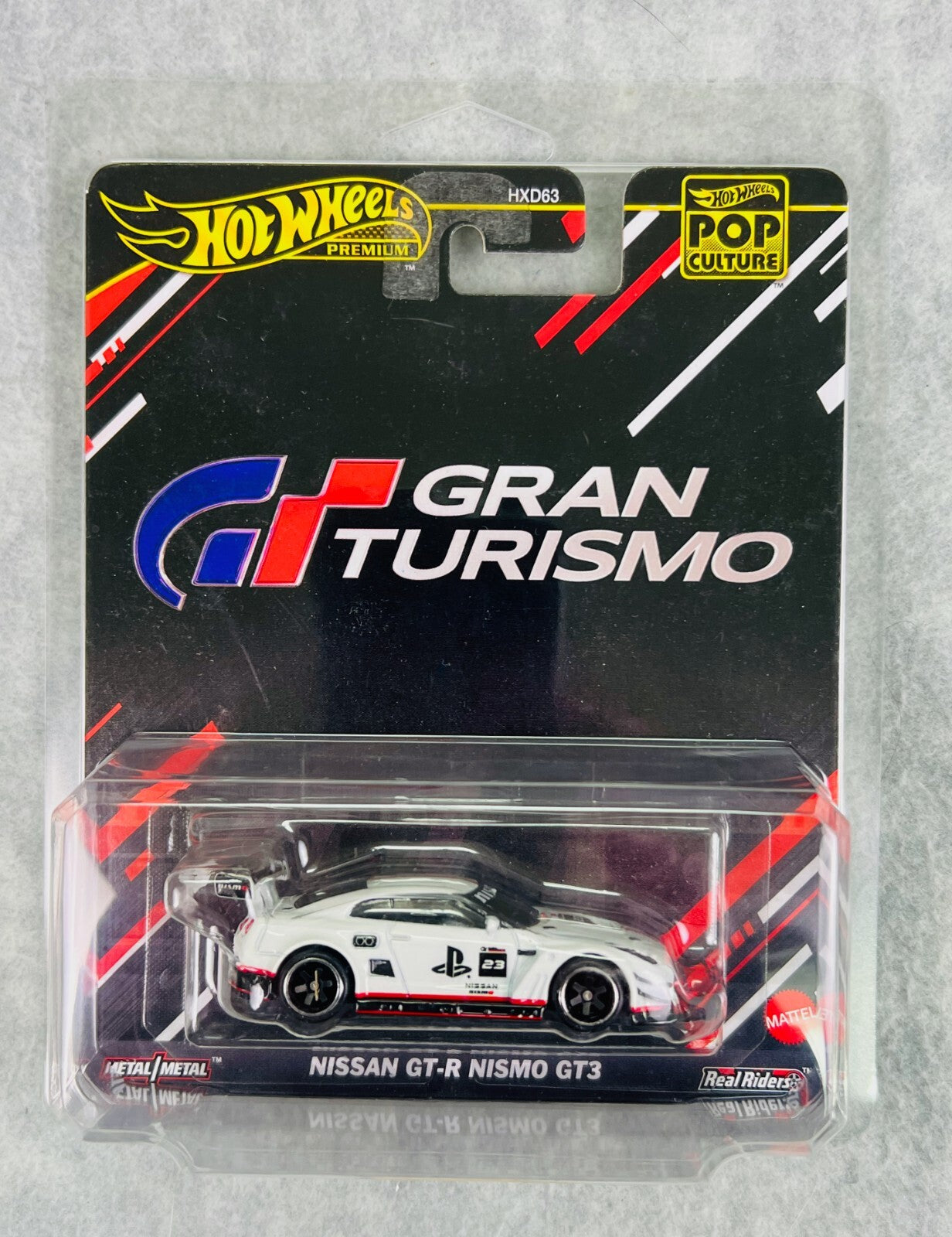 🎌🎌Hot Wheels Premium Nissan GTR Nismo GT3 Gran Turismo Pop Culture H32🎌🎌
