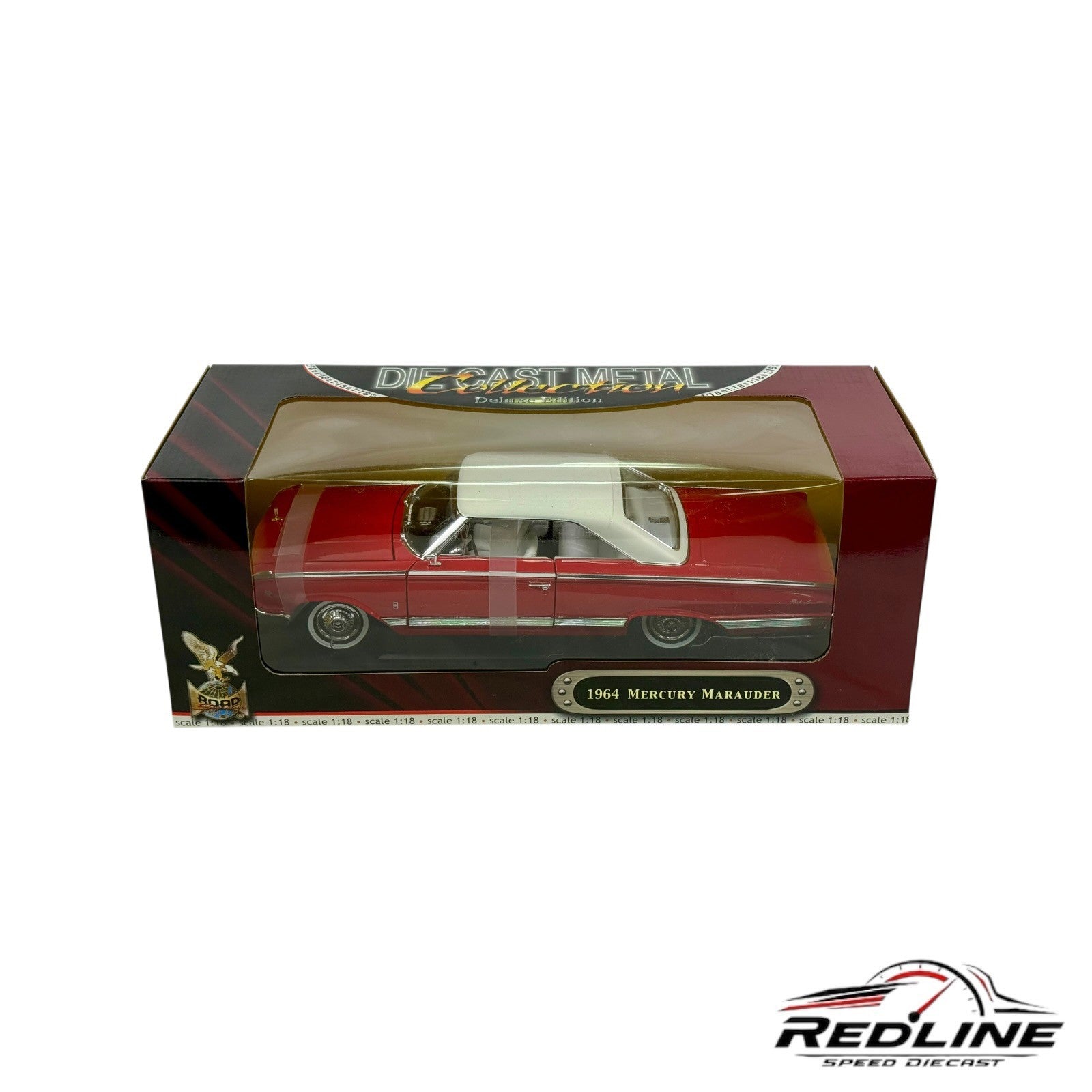 🇺🇸Road Signature 1964 Mercury Marauder Red 1:18 C3🇺🇸