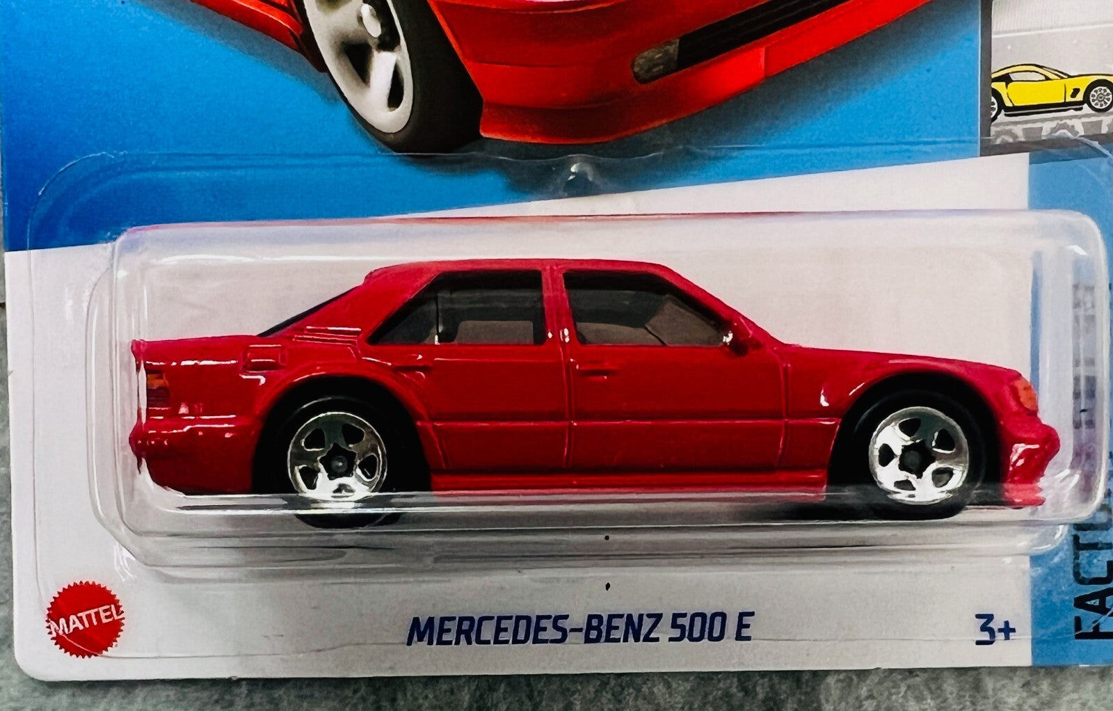 🇩🇪🇩🇪🇩🇪Hot Wheels Factory Fresh Mercedes-Benz 500 E Red H24🇩🇪🇩🇪🇩🇪