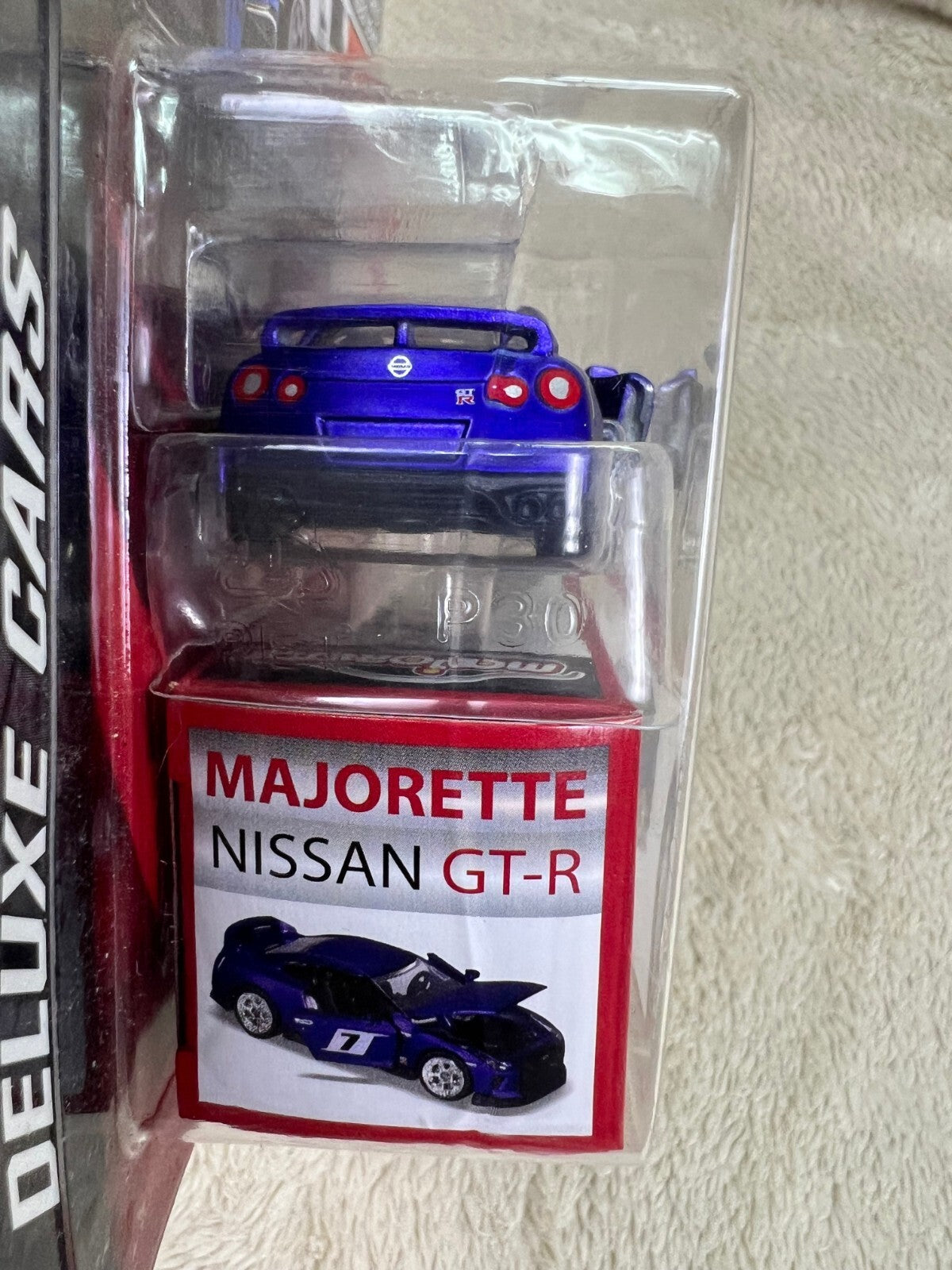 🔥🔥🔥Majorette NISSAN GT-R Purple DELUXE CARD HW16🔥🔥🔥