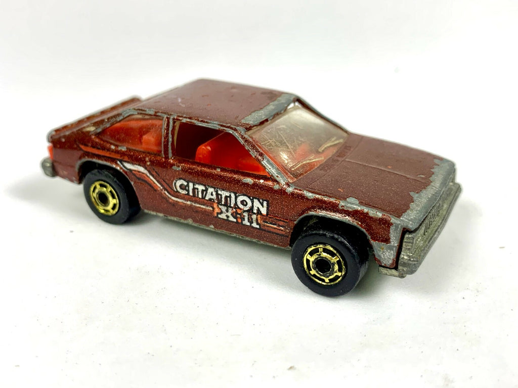 🔥🔥1980 Hot Wheels The Hot Ones Chevrolet Citation X-11 - Metallic Brown🔥🔥