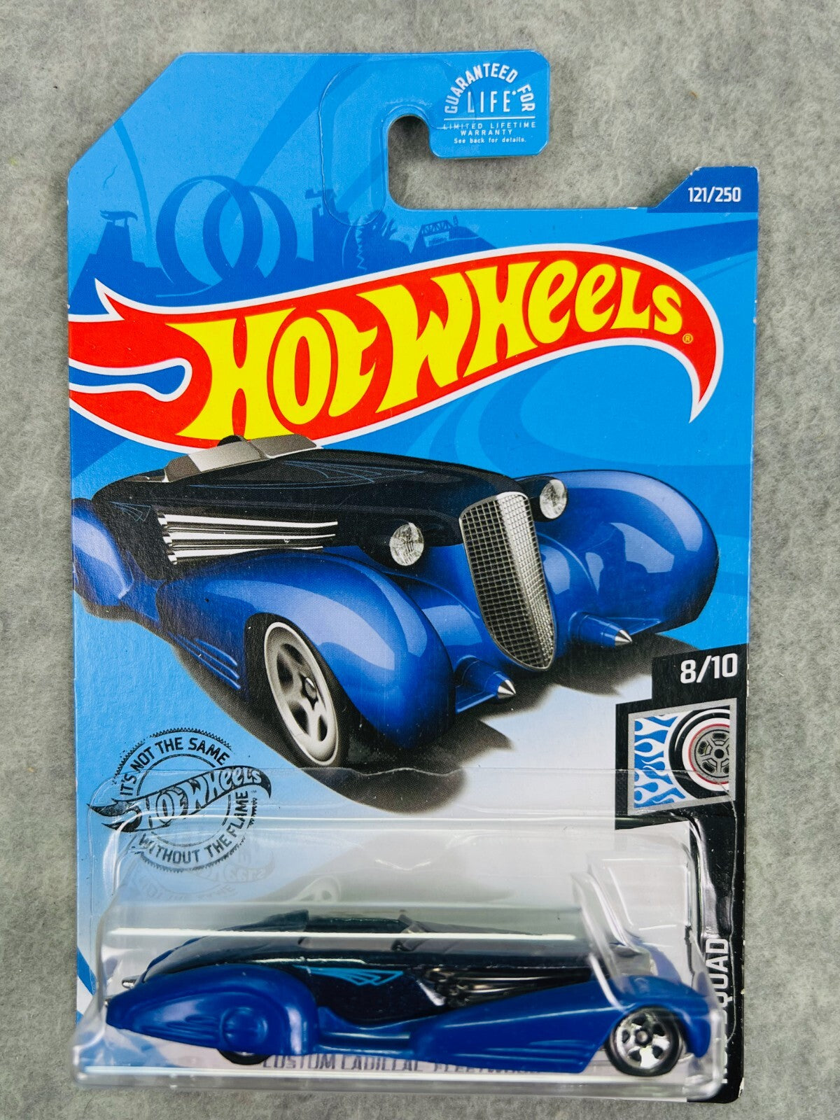 🇺🇸🇺🇸🇺🇸 Hot Wheels Rod Squad Blue Custom Cadillac Fleetwood H27🇺🇸🇺🇸🇺🇸