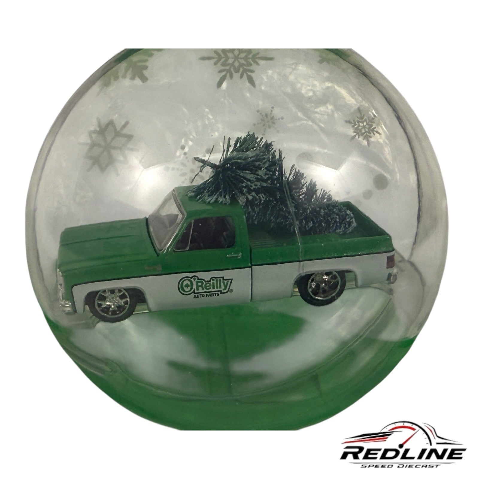 ❄️2025 Holidays O'Reilly Exclusive M2 Machines Chevrolet Silverado Ornament❄️