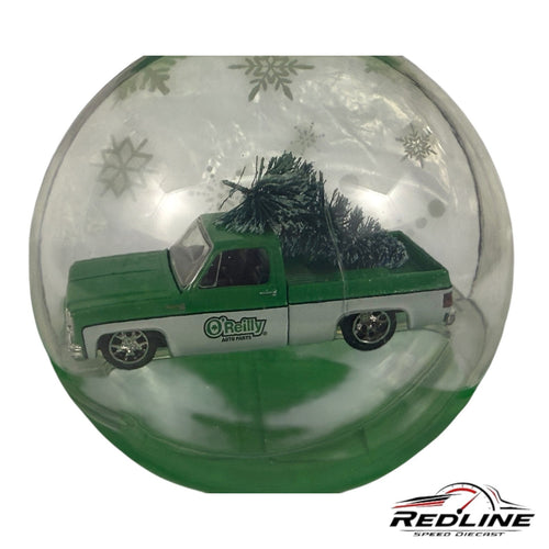 ❄️2025 Holidays O'Reilly Exclusive M2 Machines Chevrolet Silverado Ornament❄️