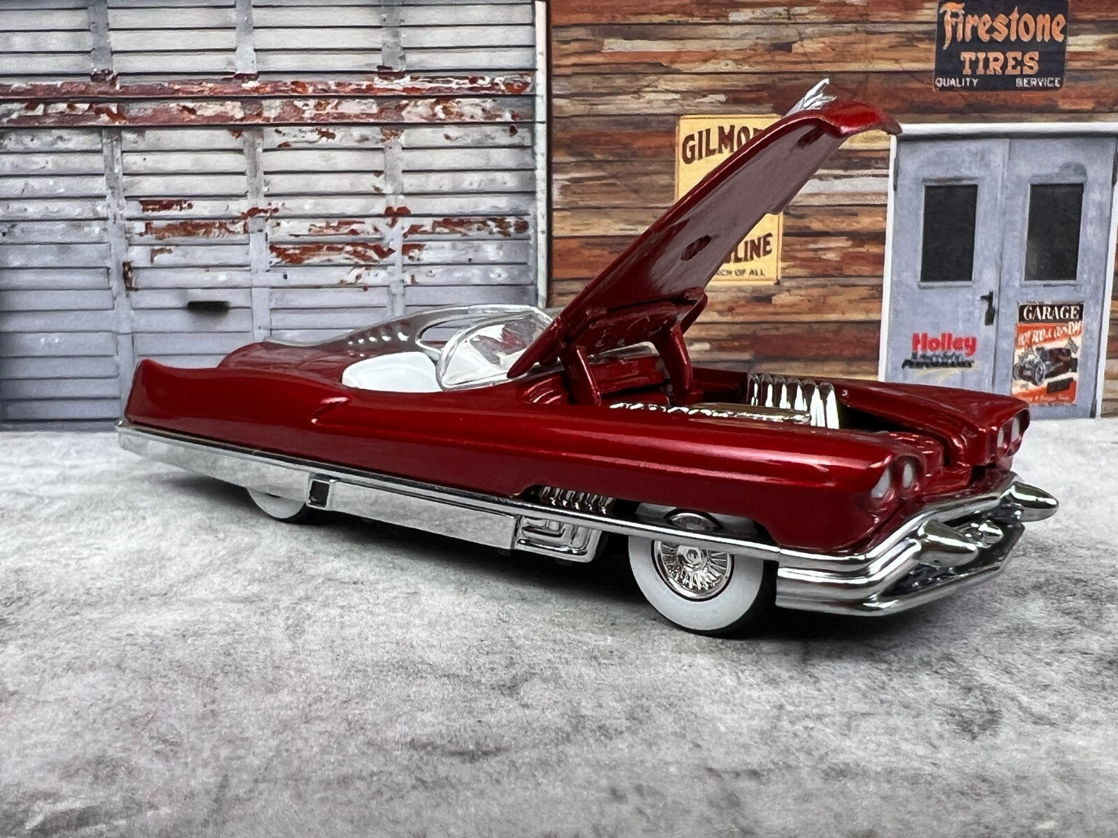 🇺🇸🇺🇸Hot Wheels Custom 1957 Cadillac V12 Bizarro Oil Case Series C4🇺🇸🇺🇸