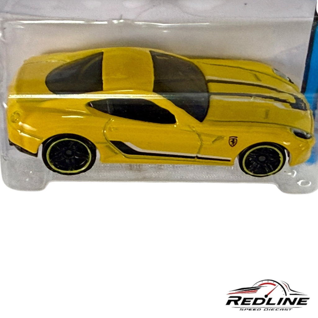 🇮🇹Hot Wheels Ferrari 599 GTB Fiorano 2015 HW City Yellow H13🇮🇹