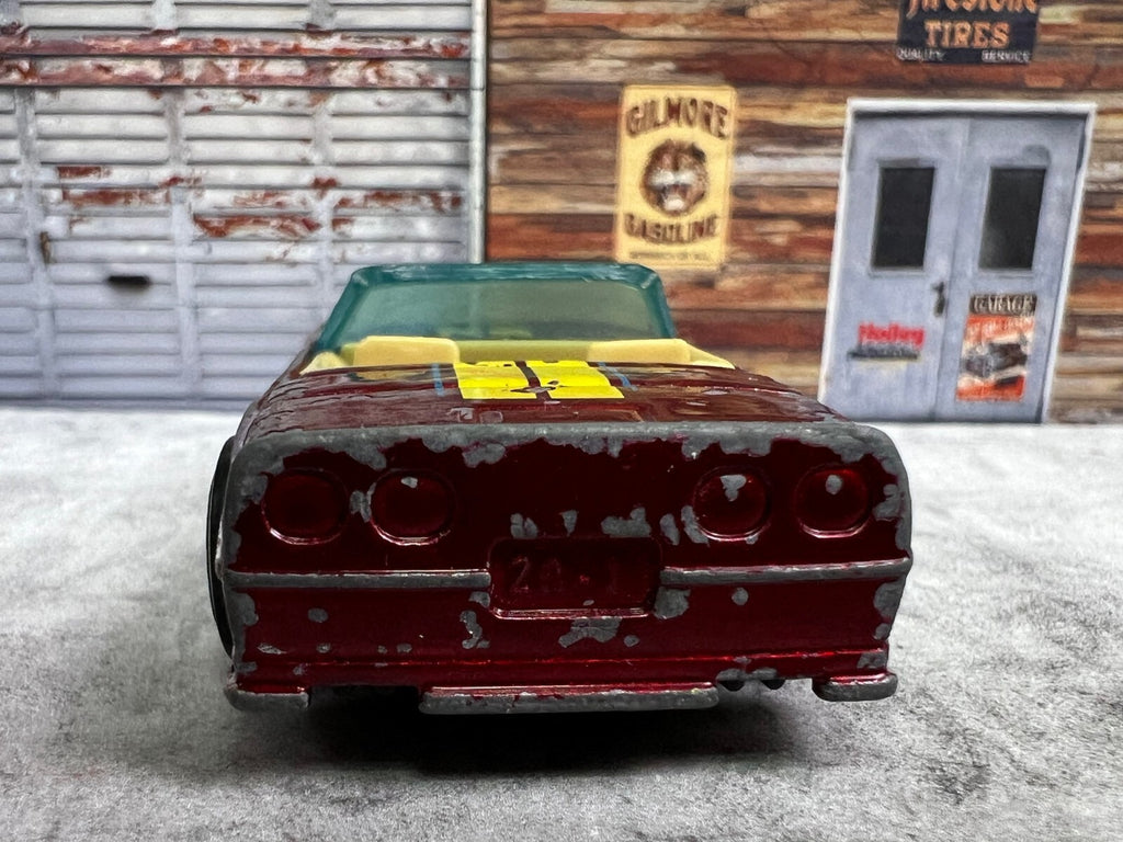 🇺🇸🇺🇸🇺🇸HOT WHEELS INTERNATIONAL 1989 Corvette Convertible C12🇺🇸🇺🇸🇺🇸