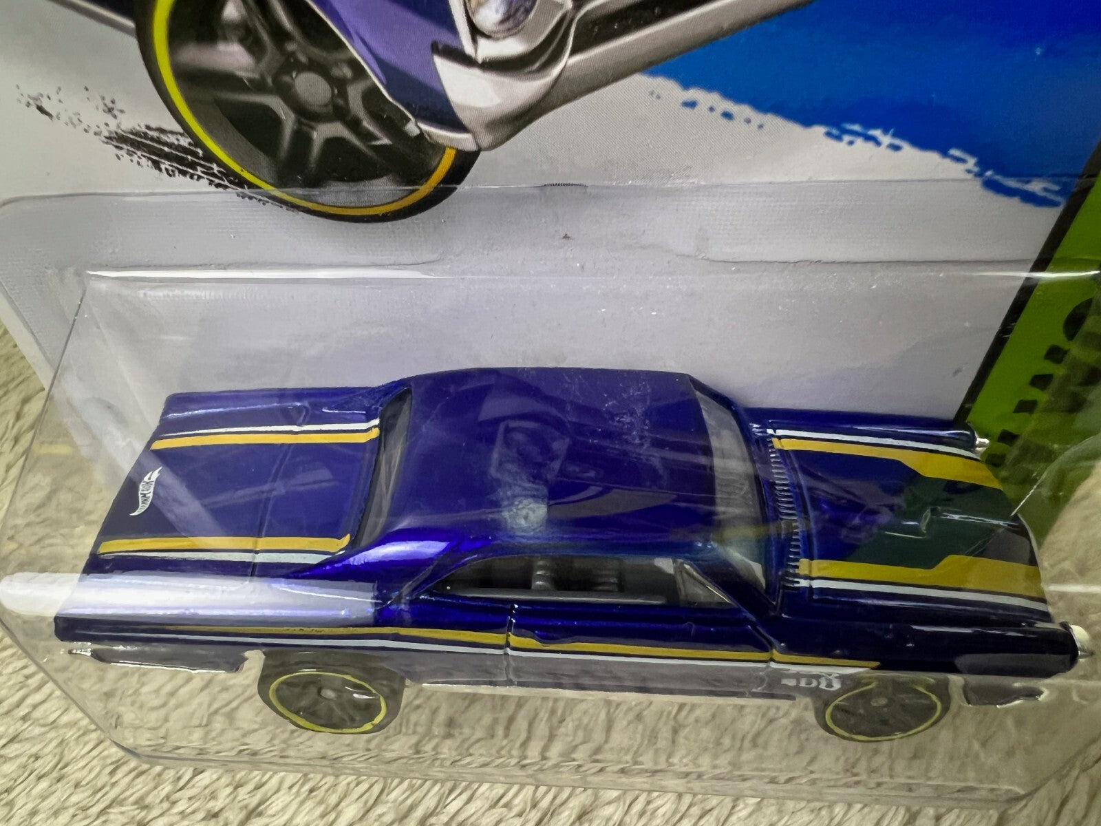 🔥🔥🔥🔥Hot Wheels 67 Pontiac GTO PURPLE Muscle Mainia HW12🔥🔥🔥🔥
