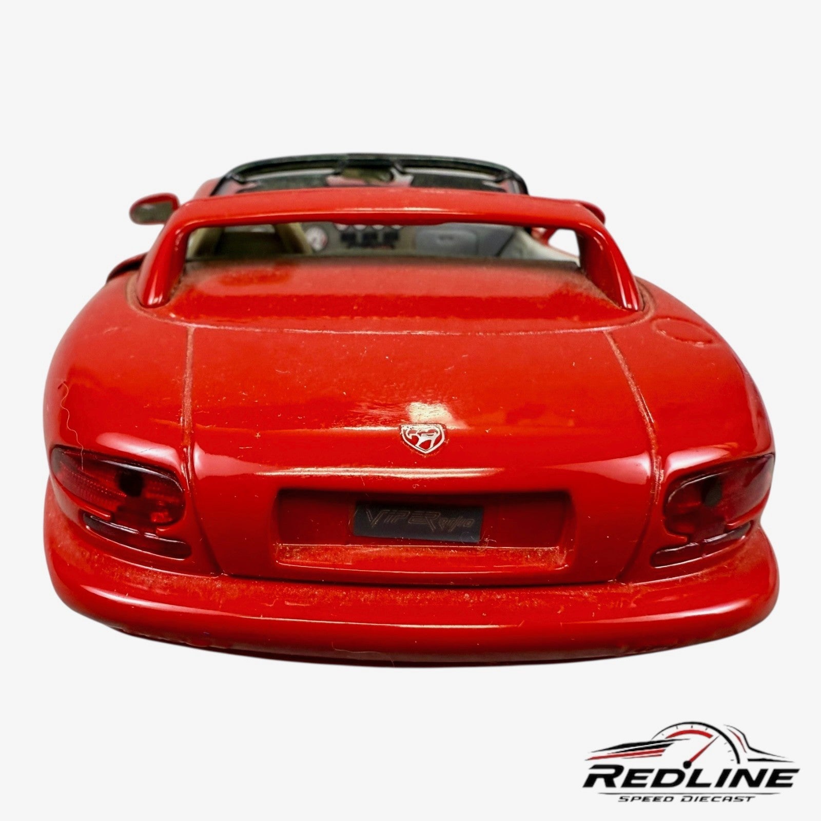 🇺🇸🇺🇸Burago 1:24 Diecast Dodge Viper RT/10. 1992 Red🇺🇸🇺🇸