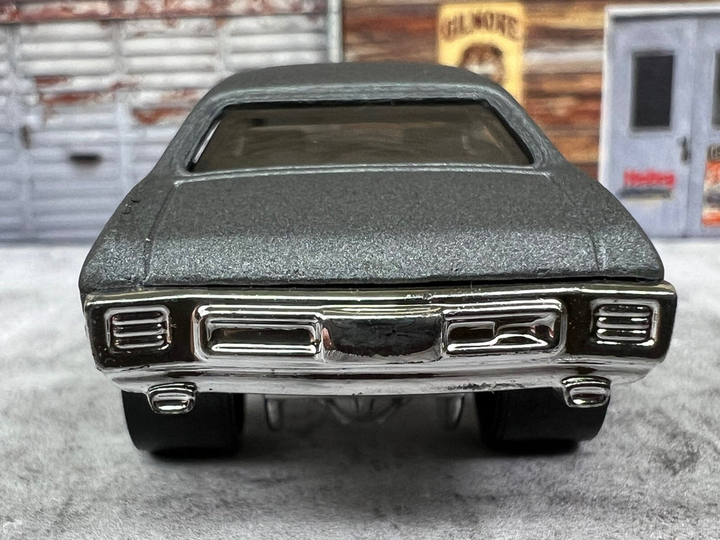 🇺🇸🇺🇸🇺🇸Hot Wheels 1970 Chevelle SS Flat Grey Loose C11🇺🇸🇺🇸🇺🇸