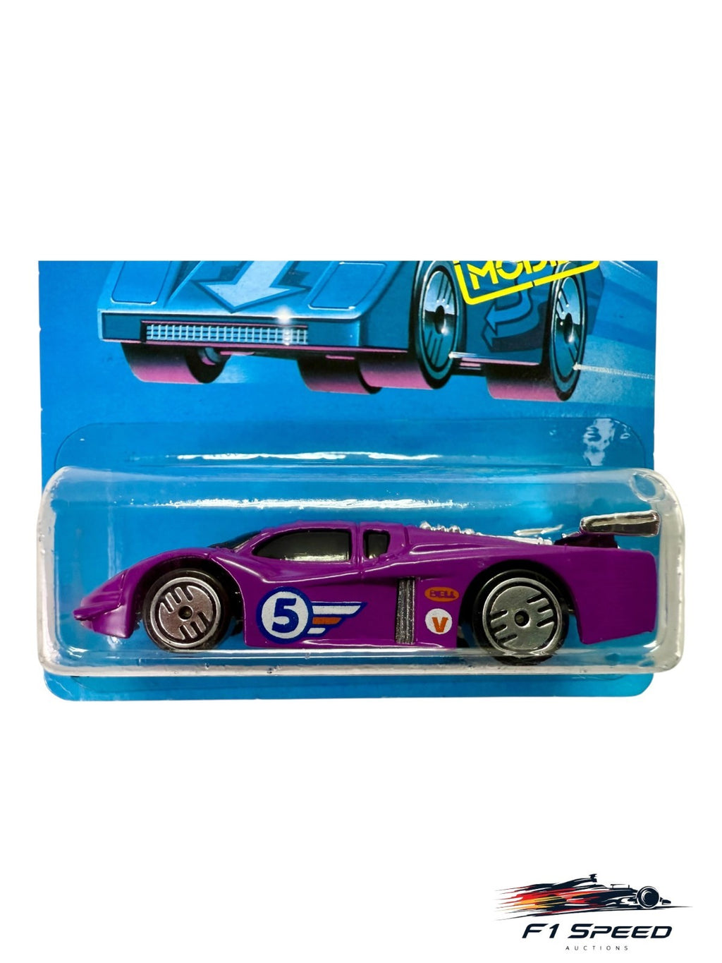 🔥🔥🔥Hot Wheels Speed Fleet BLACKWALLSGT Racer PURPLE H31🔥🔥🔥
