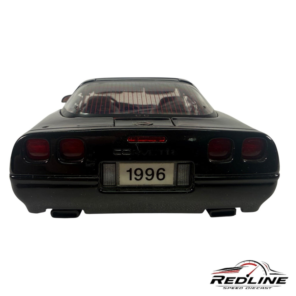 🇺🇸Danbury Mint 1996 Chevy Corvette Coupe Limited Edition Black 1:24 C2🇺🇸