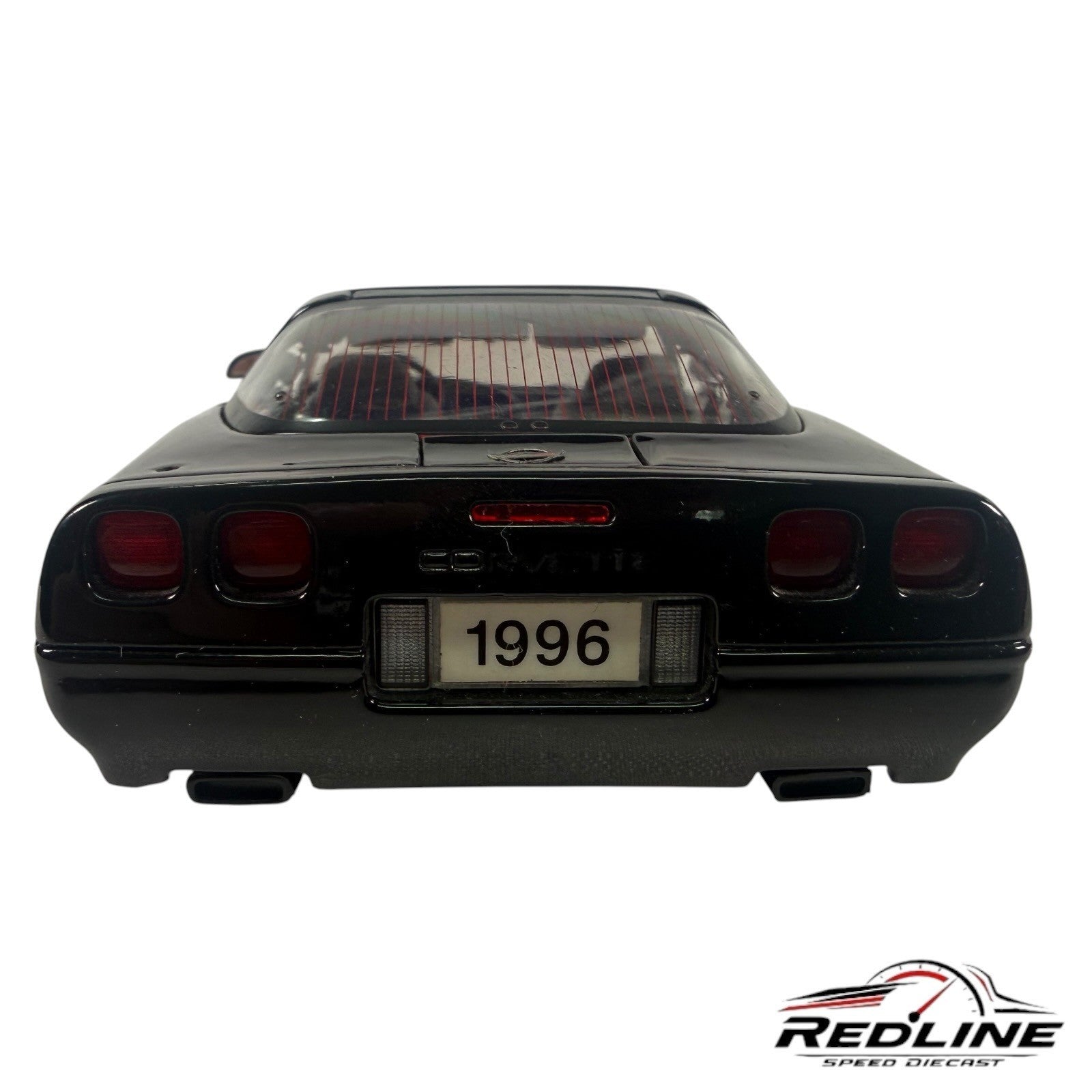 🇺🇸Danbury Mint 1996 Chevy Corvette Coupe Limited Edition Black 1:24 C2🇺🇸