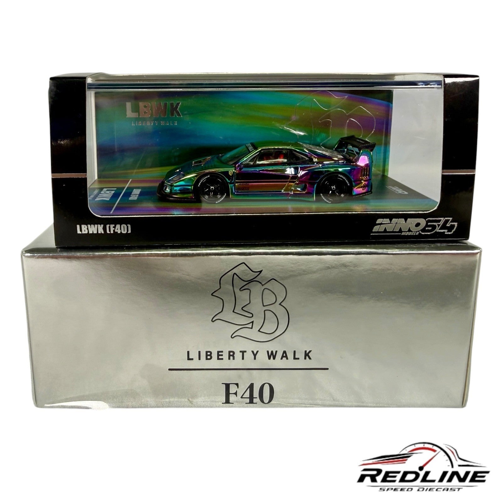 🇮🇹🇮🇹Inno64 Ferrari F40LBWK Hobby Expo China 2024 CHASE 1:64 H15🇮🇹🇮🇹