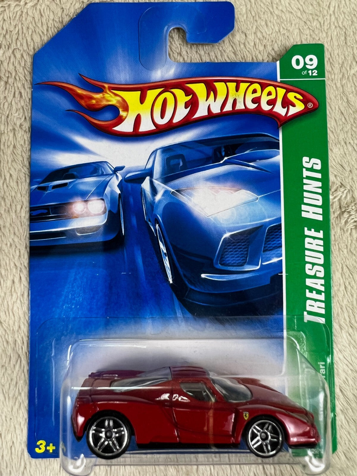 🇮🇹🇮🇹Hot Wheels Treasure Hunts Enzo Ferrari Red Seats w/Case HW16🇮🇹🇮🇹