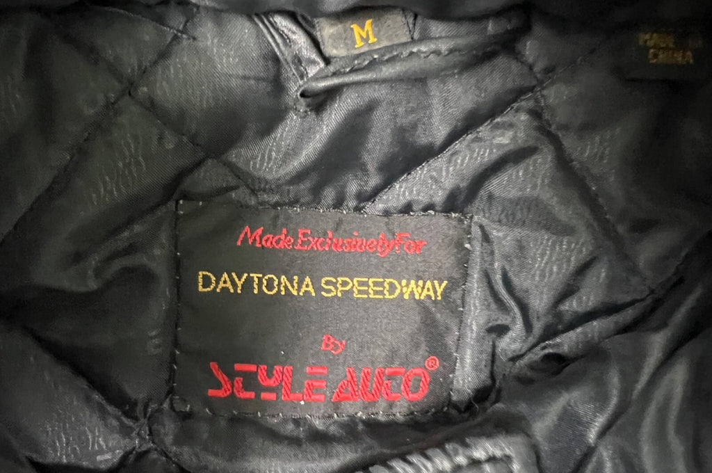 🏁Vintage Style Auco Daytona International Speedway Racing Jacket Mens Medium🏁