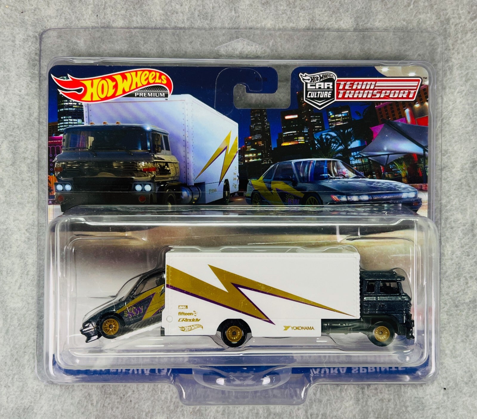 🎌🎌🎌Hot Wheels Team Transport Nissan Silvia S13 Sakura Sprinter TP1🎌🎌🎌