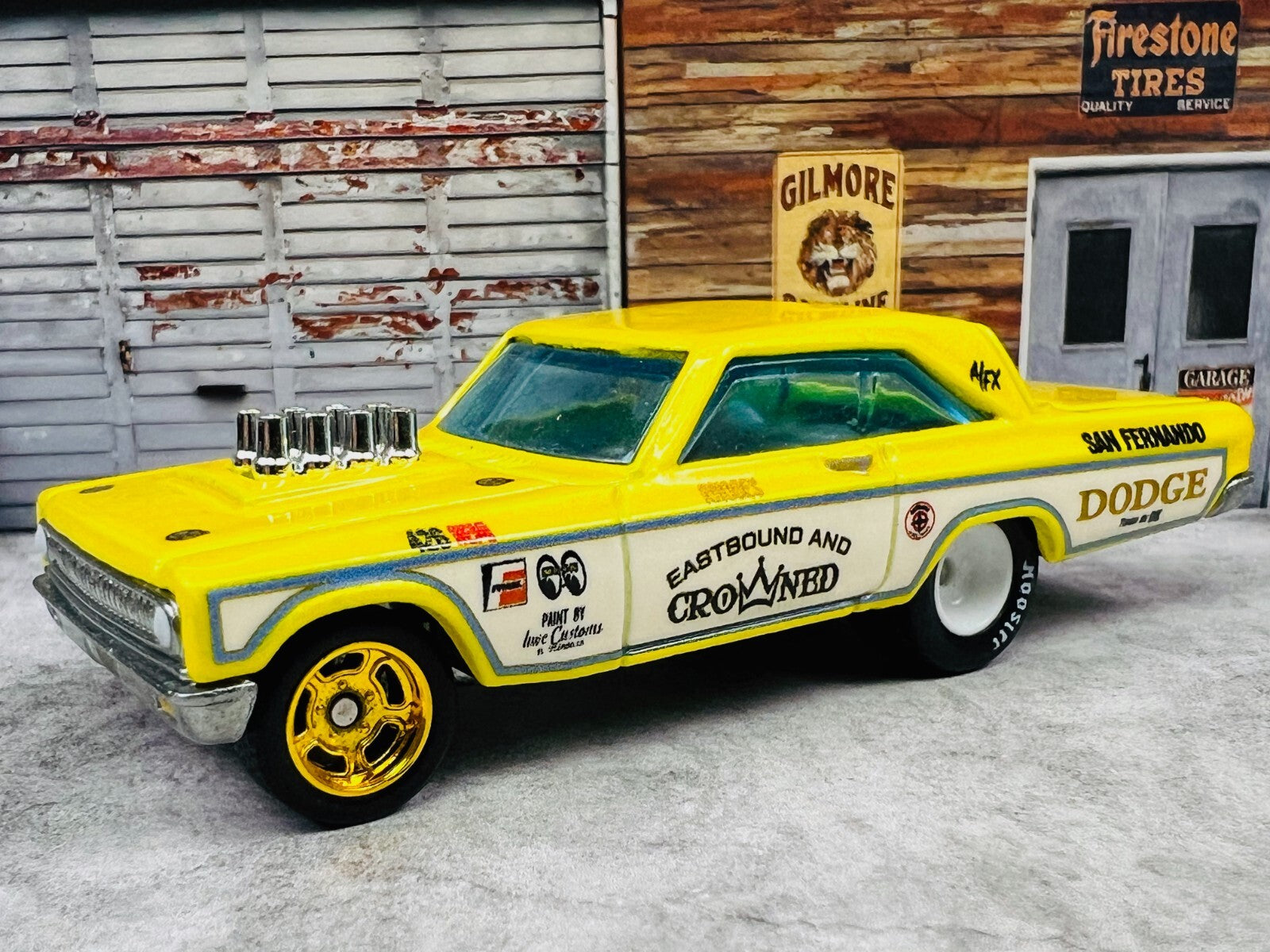 🇺🇸 Hot Wheels 1965 Dodge Coronet Eastbound and Crowned LOOSE C7🇺🇸