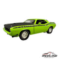 🇺🇸🇺🇸ERTL American Muscle 1970  Plymouth Barricuda Lime Green 1:18🇺🇸🇺🇸