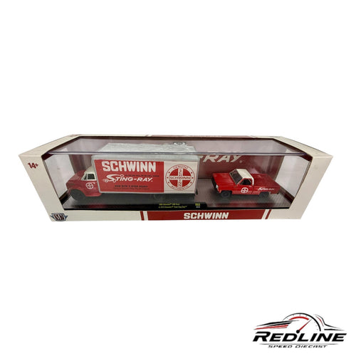 M2 Auto Haulers R68 Schwinn 1968 Chevrolet C60 Truck & 1973 Chevy Pickup D3