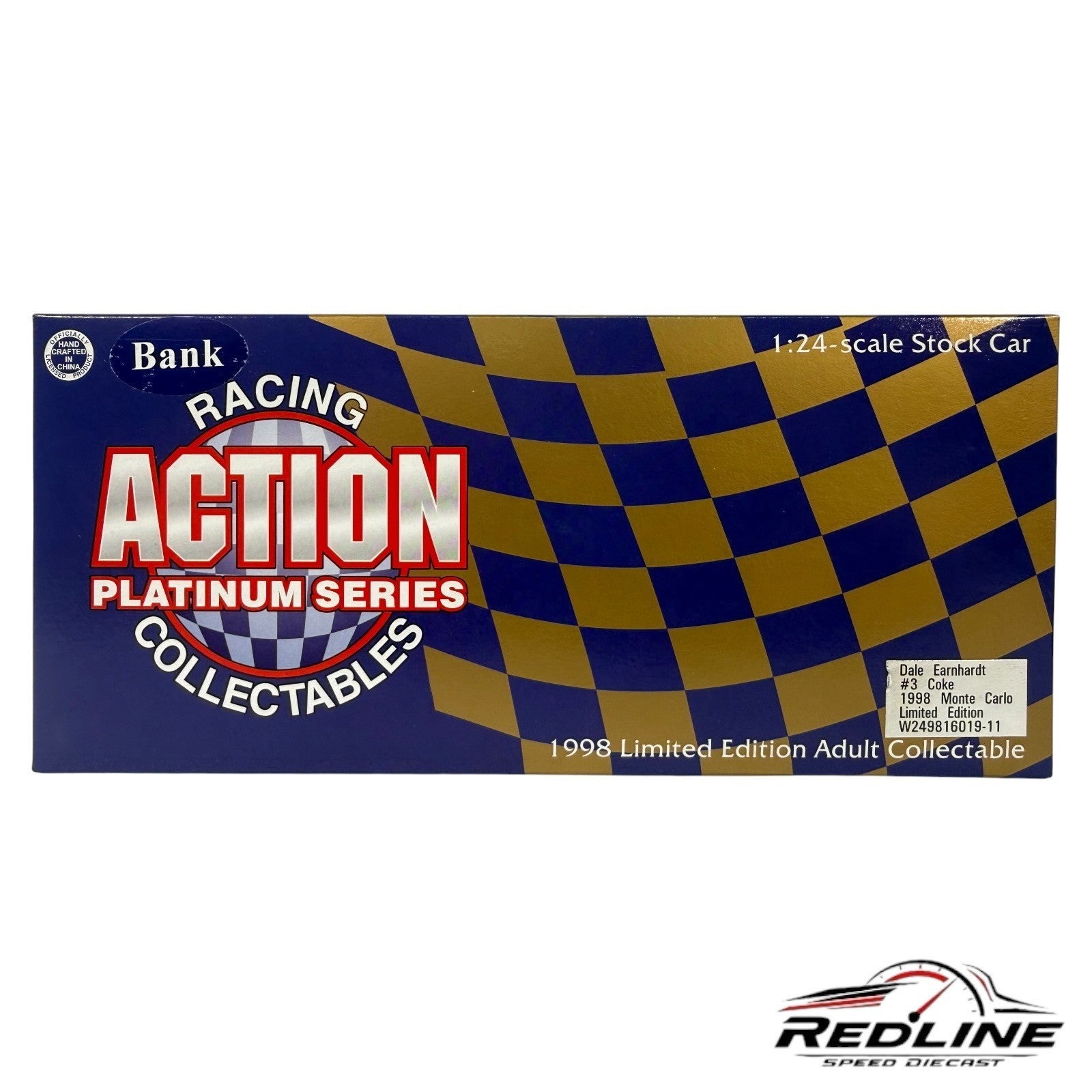 🏁Action Platinum Series Dale Earnhardt Coke 1998 Monte Carlo 1:24 D1🏁