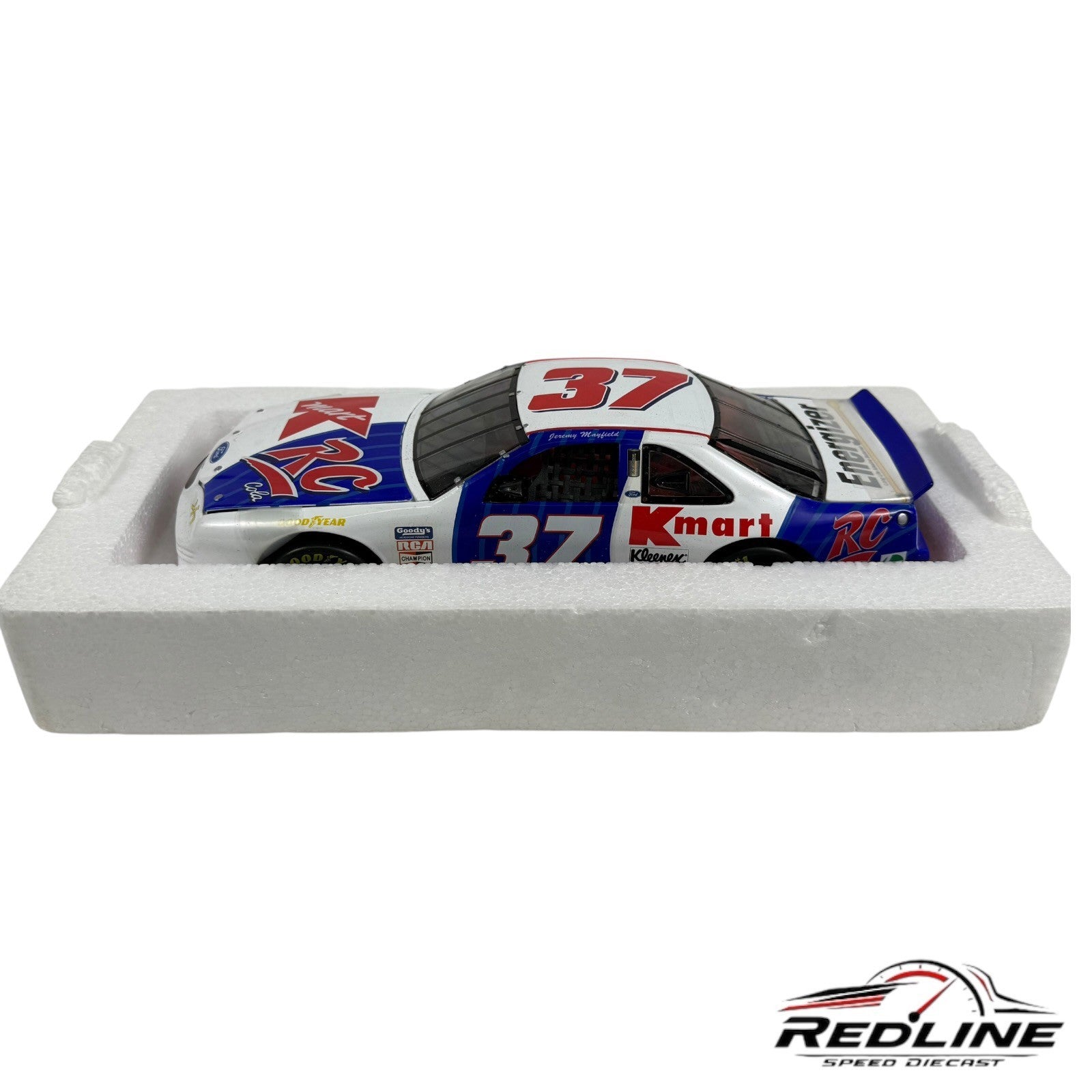 🏁ERTL Prestige Series Jeremy Mayfield #37 K-Mart/ RC Cola 1:18🏁