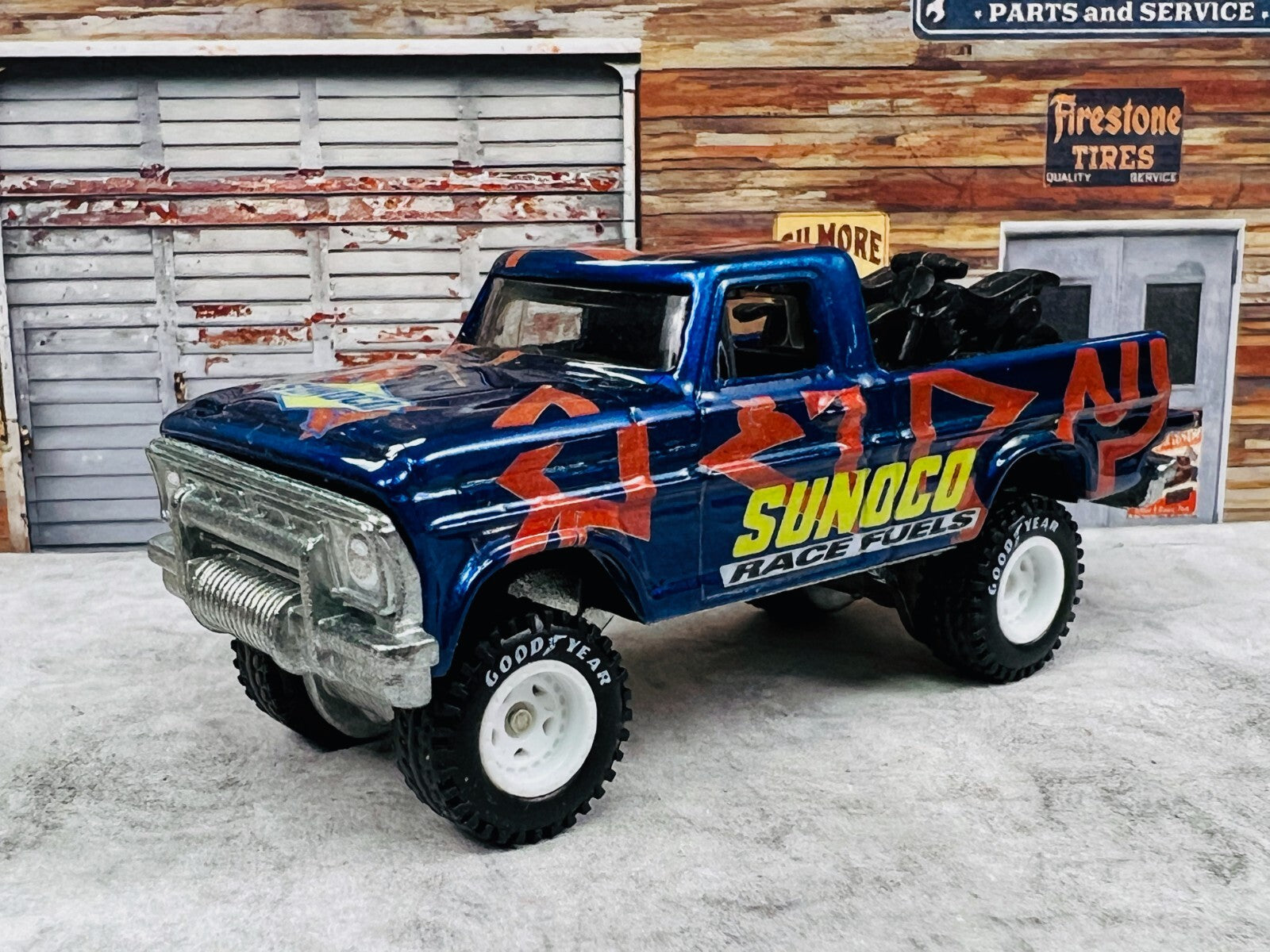 🇺🇸🇺🇸Hot Wheels Texas Drive 'em CUSTOM Sunoco Racing Fuels LOOSE 🇺🇸🇺🇸