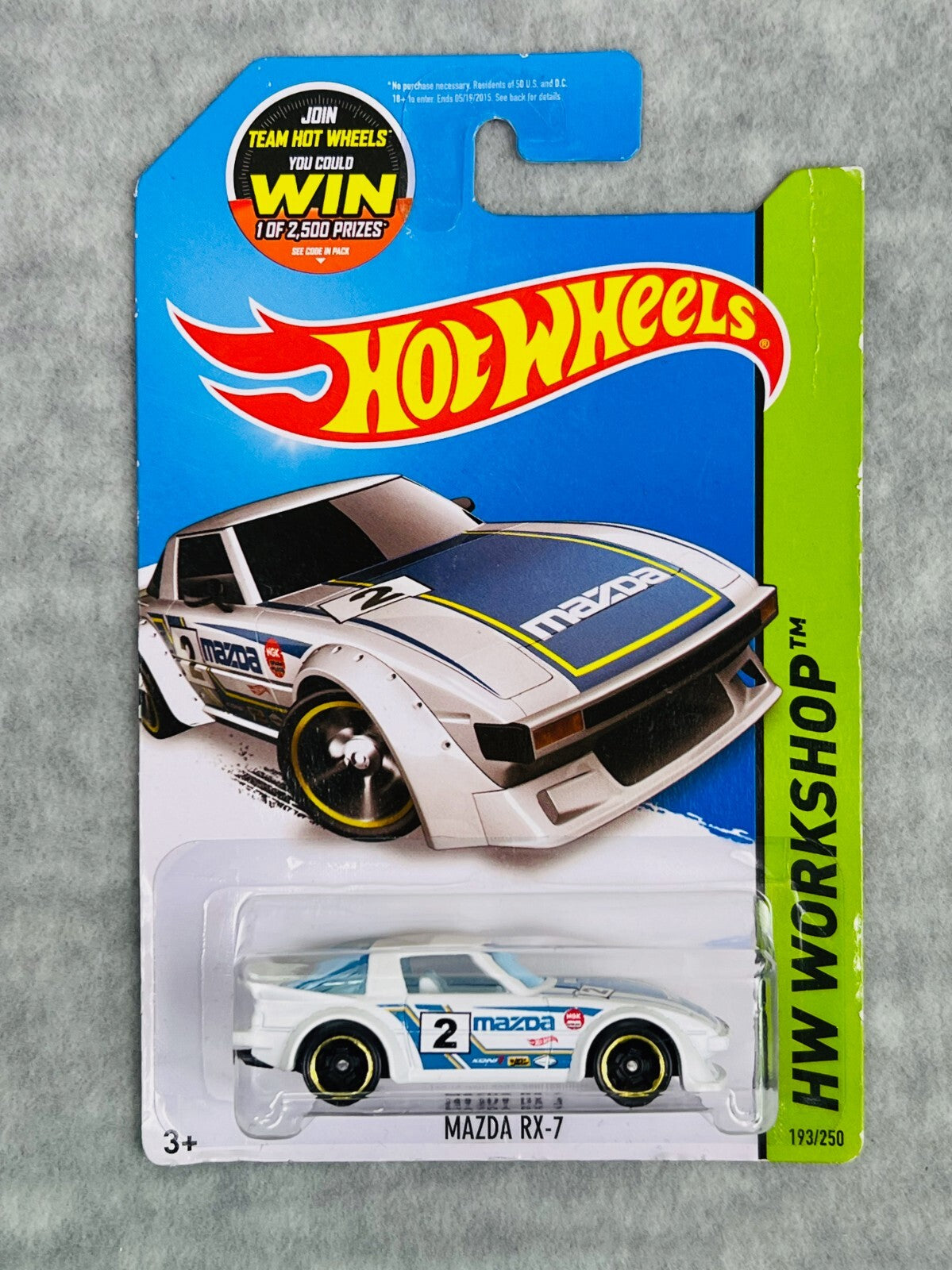 🔥🔥🔥🔥Hot Wheels JDM 1983 Mazda RX-7 HW Workshop Speed Team HW21🔥🔥🔥🔥