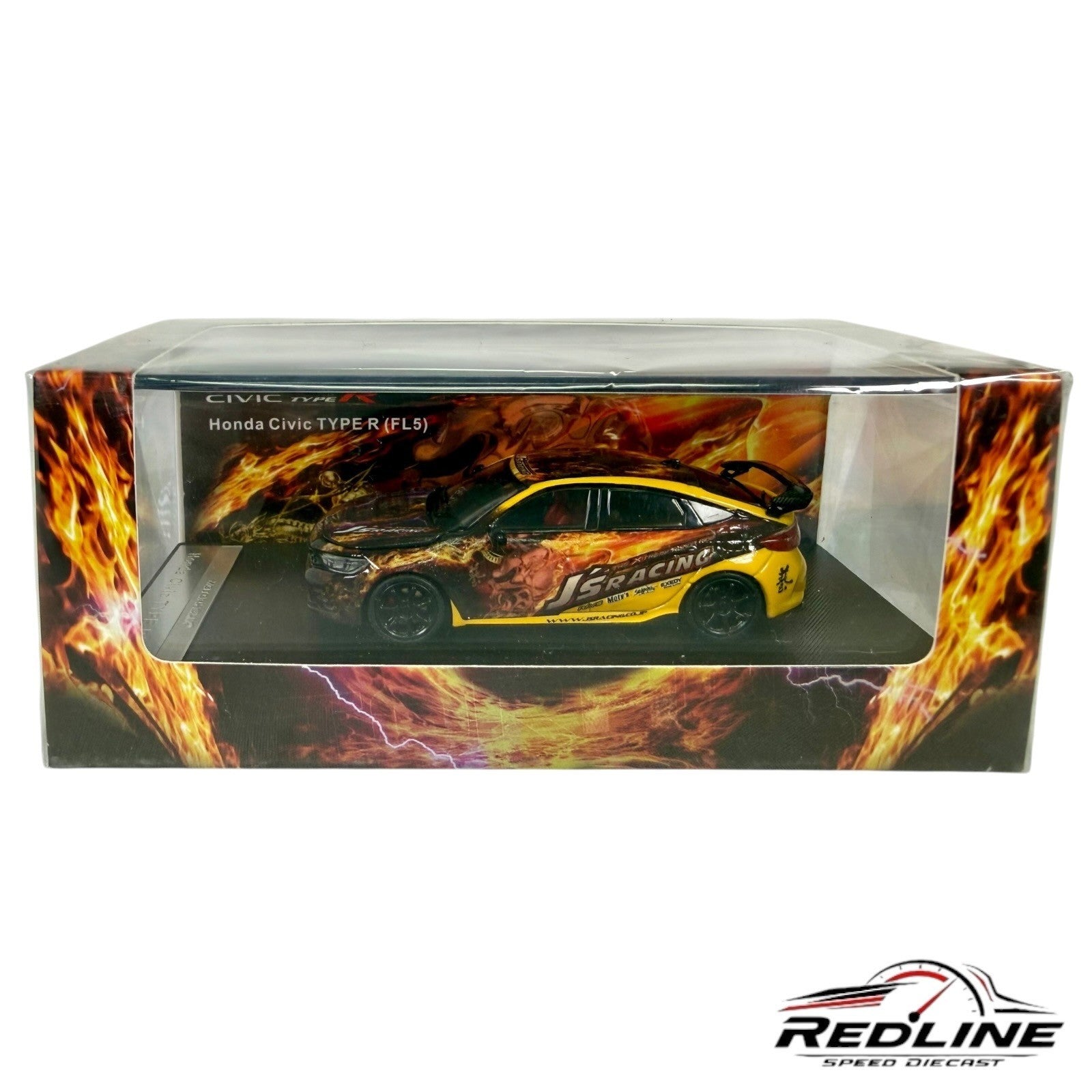 🎌🎌Motorhelix Honda Civic Type R ( FL5 ) J's Racing  Livery 1:64 H1🎌🎌