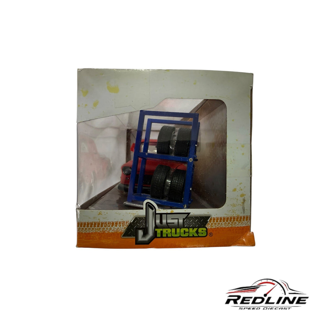 🦅🦅Jada Toy Just Trucks Red 1955 Chevrolet Stepside Model 1:24D1🦅🦅