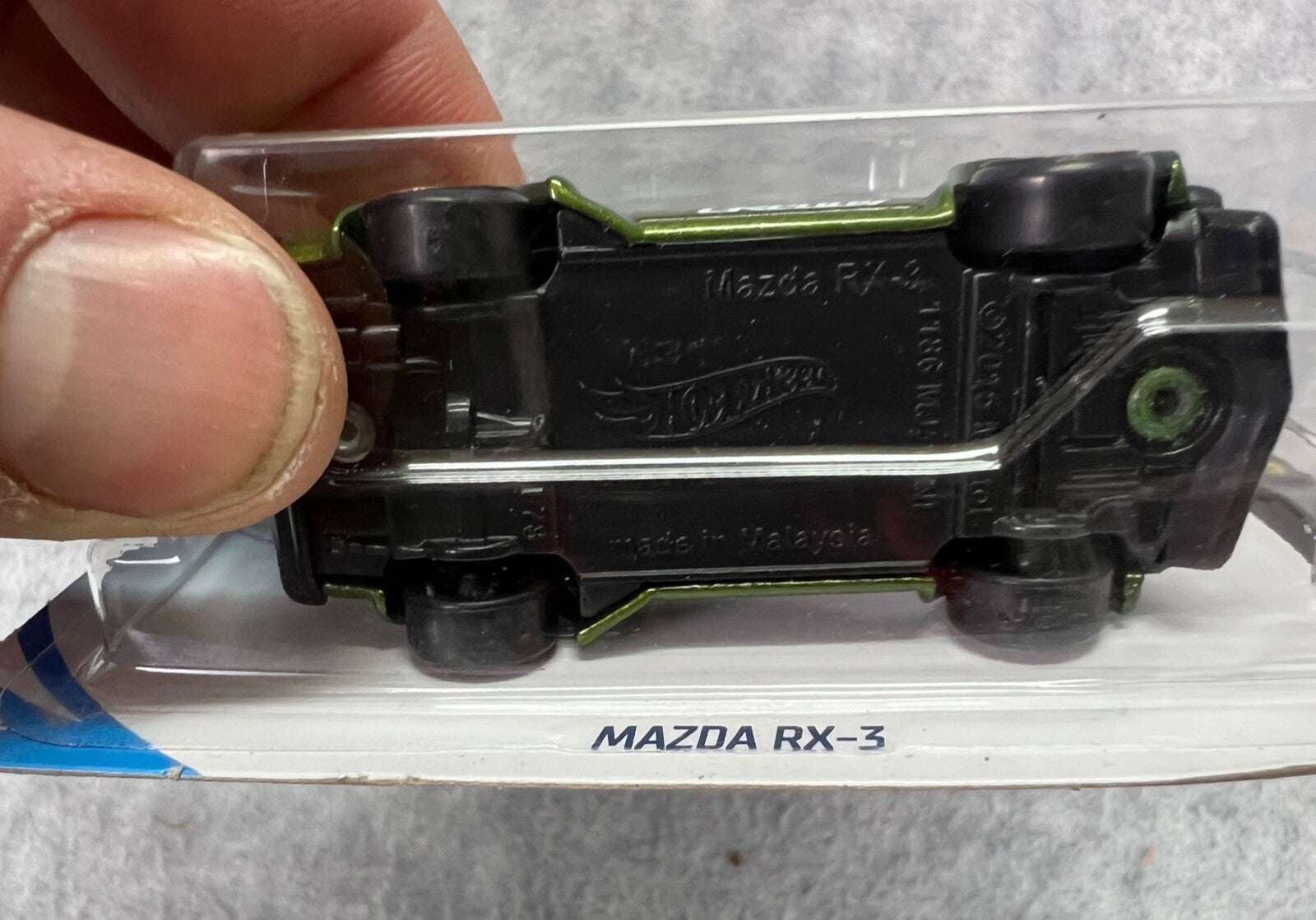 🔥🔥🔥Hot Wheels Nightburnerz 8/10 Mazda RX-3 Green GReddy HW24🔥🔥🔥