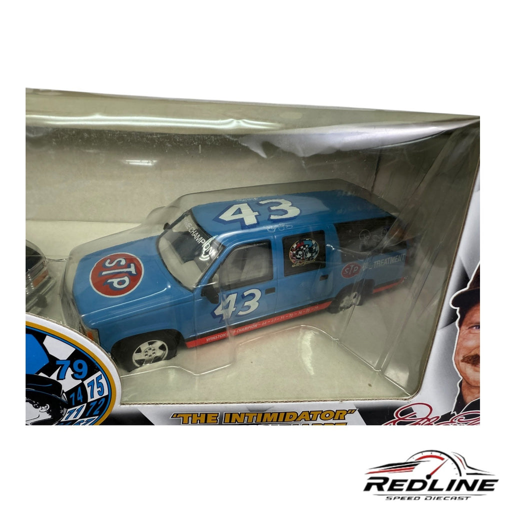 Richard Petty & Dale Earnhardt 7 Time Champions Suburban 1/25 Brookfield Set GE