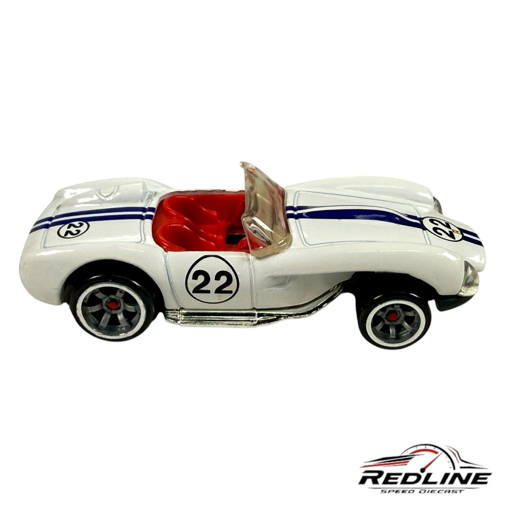 🇮🇹🇮🇹Hot Wheels Ferrari Racer White Ferrari 250 Testa Rossa#22 C13🇮🇹🇮🇹