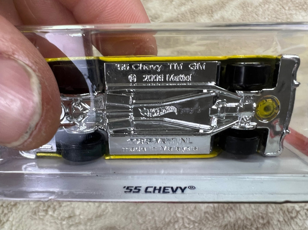 🇺🇸🔥🔥🔥🔥Hot Wheels 2018 HW Flames ’55 Chevy Yellow HW18🔥🔥🔥🔥🇺🇸