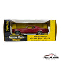 🇺🇸ERTL American Muscle 1969 Pontiac Grand Prix SJ 428 Maroon 1:18 C3🇺🇸