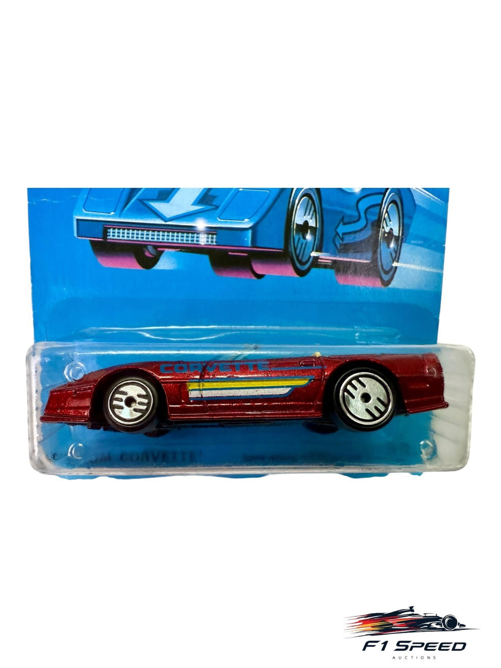 🔥🔥Hot Wheels Blackwalls Custom Corvette Convertible Speed Fleet Red H35🔥🔥