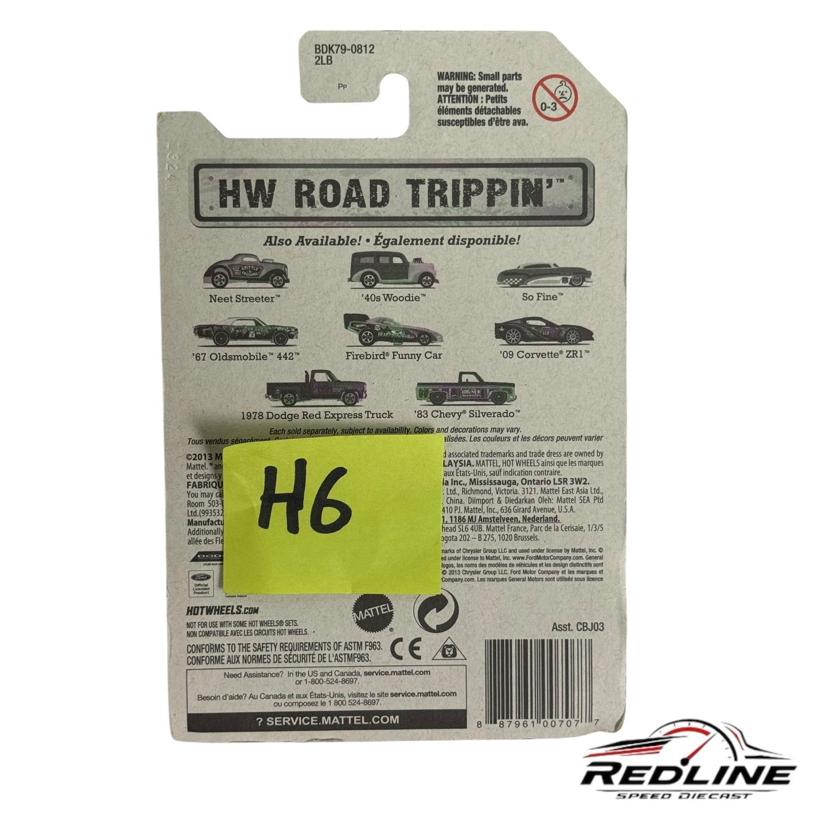 🇺🇸🇺🇸Hot Wheels HW Road Trippin' So Fine Route 66 H6🇺🇸🇺🇸