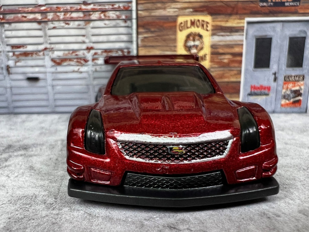 🇺🇸🇺🇸🇺🇸🇺🇸Hot Wheels '16 Cadillac ATS-V R Metal Red C8🇺🇸🇺🇸🇺🇸🇺🇸