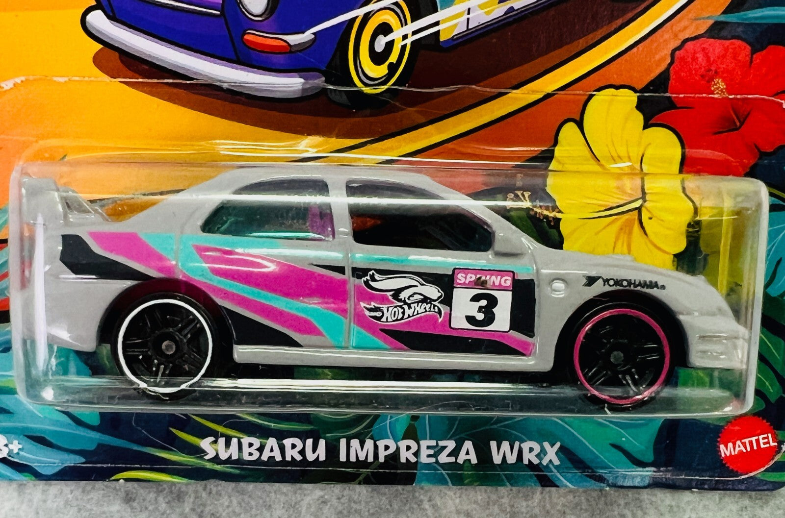 🏁🏁🏁Hot Wheels Spring Racing Subaru Impreza WRX H29🏁🏁🏁